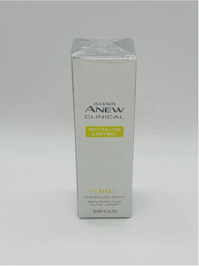 Avon Isa Knox Anew Clinical Revitalize & Reveal Intensive Peel 1 Fl. Oz. NIB